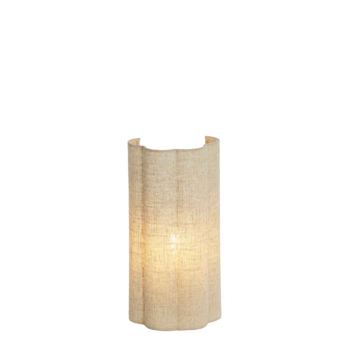 Light & Living - Wandlamp FRINGE - 15x10x30.5cm - Bruin
