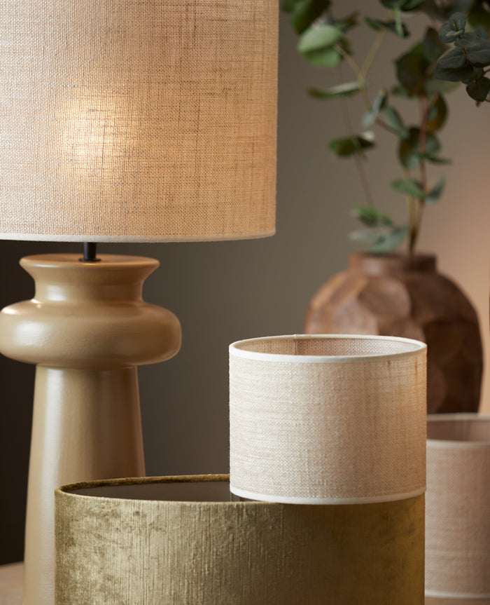 Light & Living - Lampenkap SENDAI - Ø20x15cm - Bruin