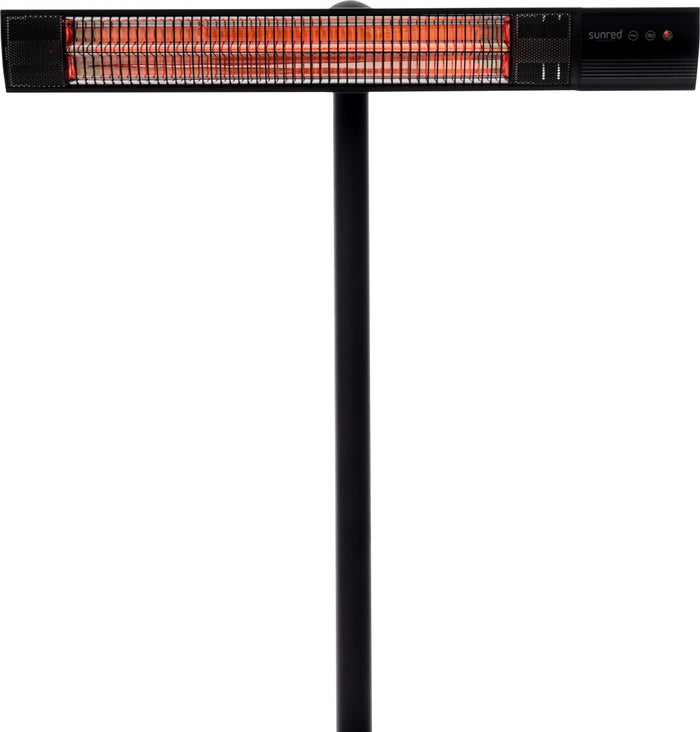 Sunred - COMBIDEAL - Heater & Hoes - Dark lijn - Zwart - Staand model