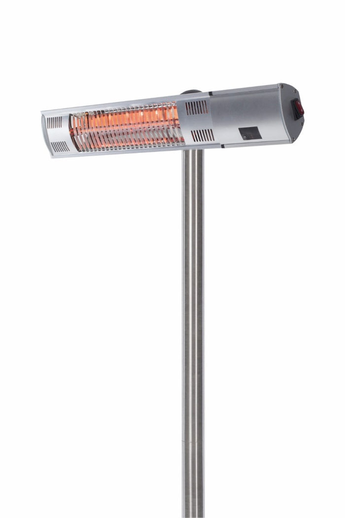Sunred - COMBIDEAL - Heater & Hoes - Ultra lijn - Zilver - Staand