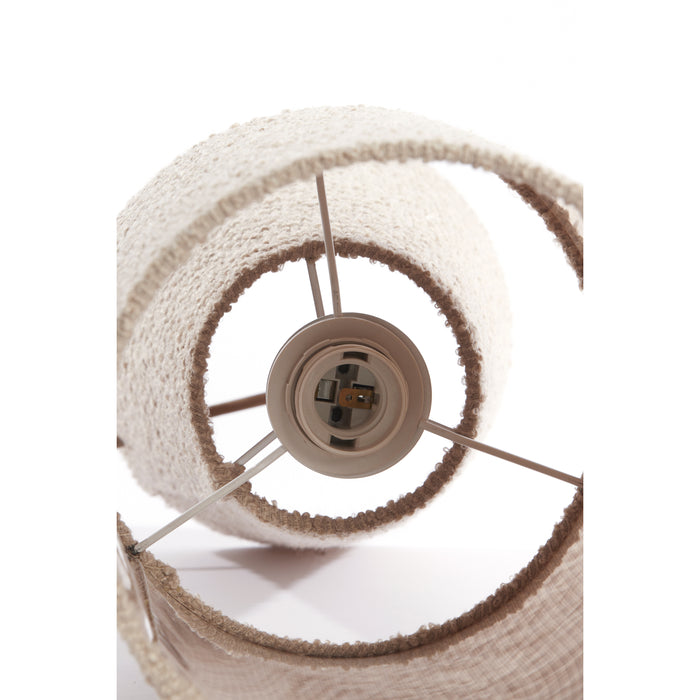 Light & Living - Tafellamp MICKY - Ø20x57.5cm - Bruin