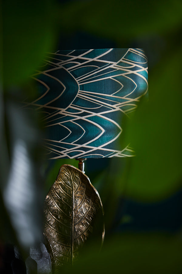 Light&living Kap ovaal recht smal 38-17,5-28 cm TIARA groen