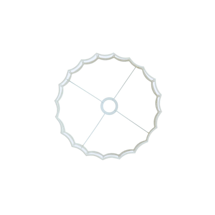 Light & Living Cilinder lampenkap Disli - Wit - Ø35cm