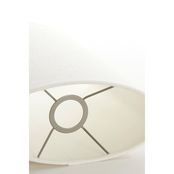 Light & Living - Lampenkap LIVIGNO - 25x21x28cm - Wit