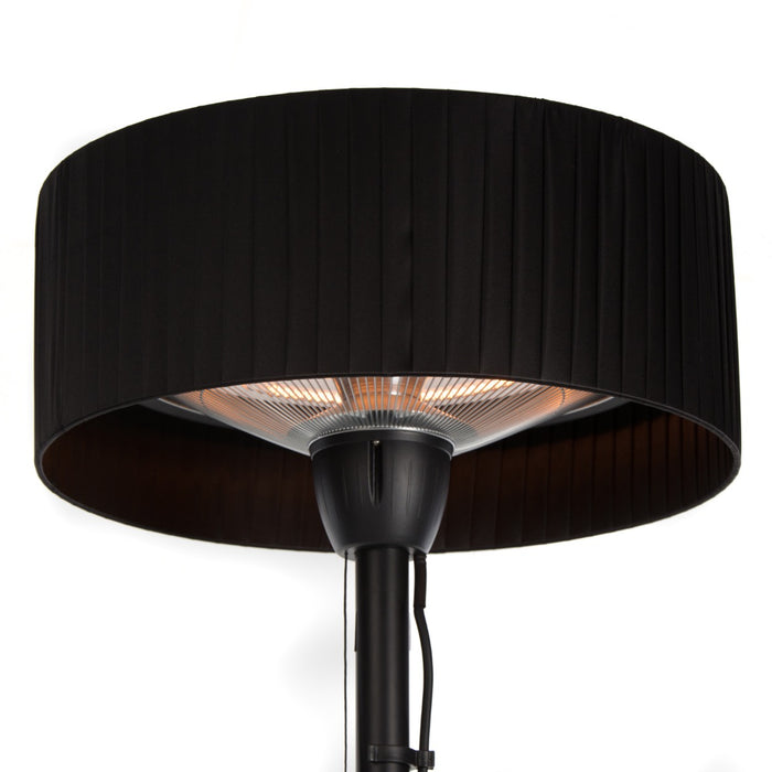 Sunred - Artix - Bright lijn - Zwart - Staand model - Terrasverwarmer