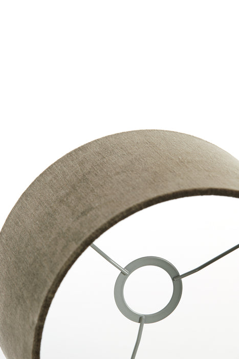 Light & Living Light&living Kap cilinder 25-25-18 cm BAYOU mos groen