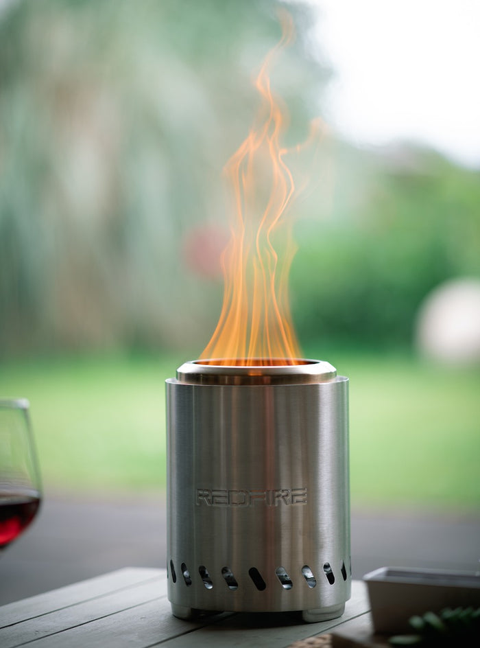 RedFire - Volcano - Medium - Roestvrij staal - Tafelhaard - Incl.