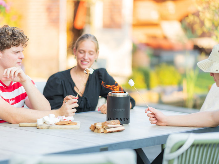 RedFire - Volcano - Small - Zwart - Tafelhaard - Incl. beschermhoes &