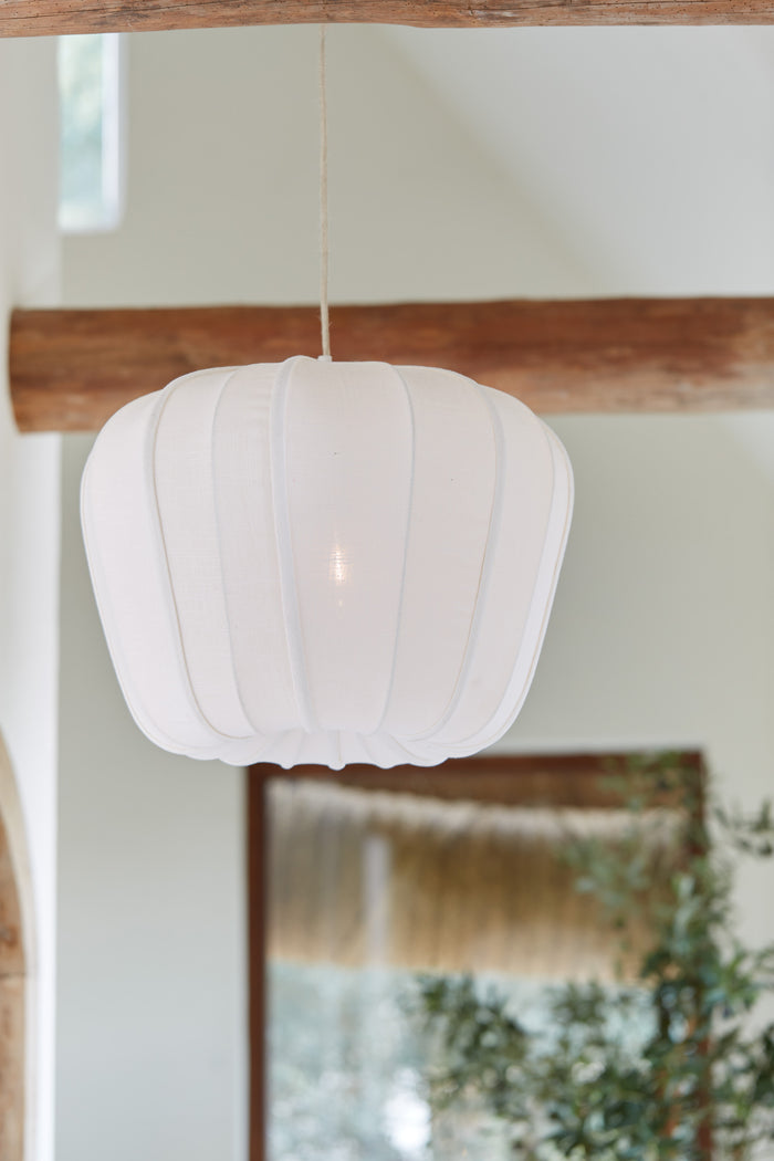 Light & Living - Hanglamp ZUBEDO - Ø60x45cm - Wit