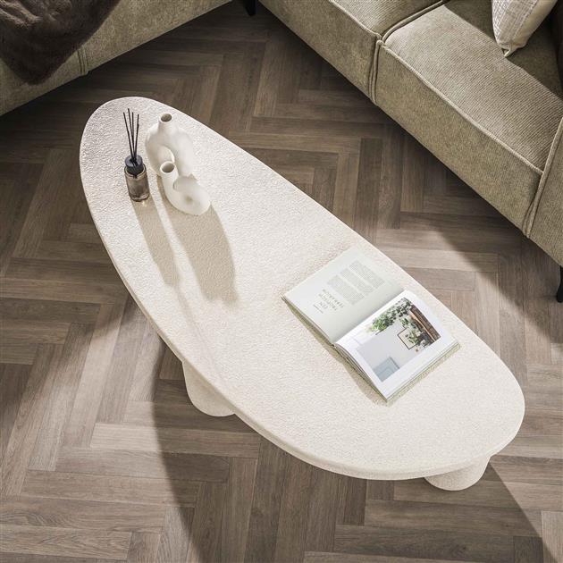 Hoyz Collection - Salontafel XL Kiezel Driehoek - Marmer Composiet