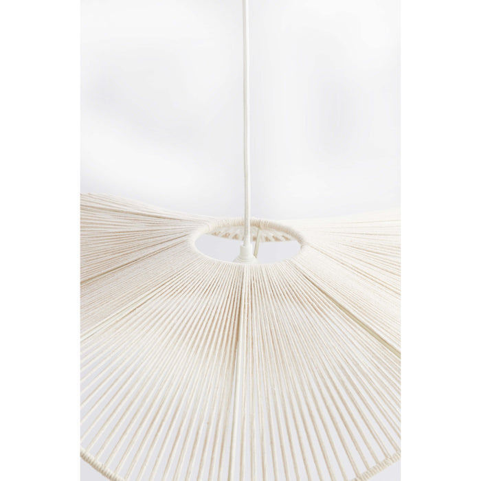 Light & Living - Hanglamp RAFA - Ø50x12cm - Wit
