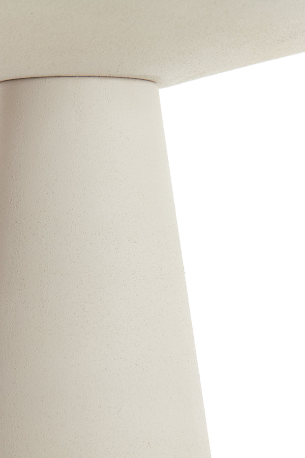 Light & Living Light&living Bijzettafel 28x28x53 cm ABALA mat crème