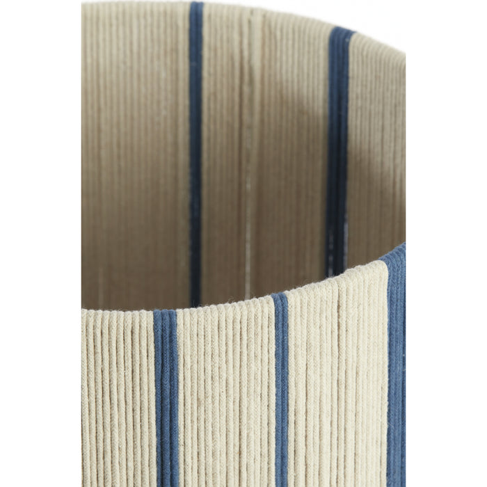 Light & Living Light&living Kap cilinder 30-30-40 cm MEDAN crème+blauw
