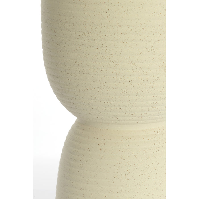 Light & Living - Bijzettafel FINCA - Ø28.5x42cm - Wit