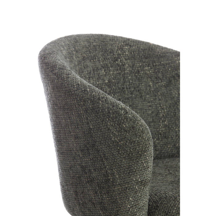 Light & Living - Eetkamerstoel RADAJA - Ø58x78cm - Groen - Set van 2