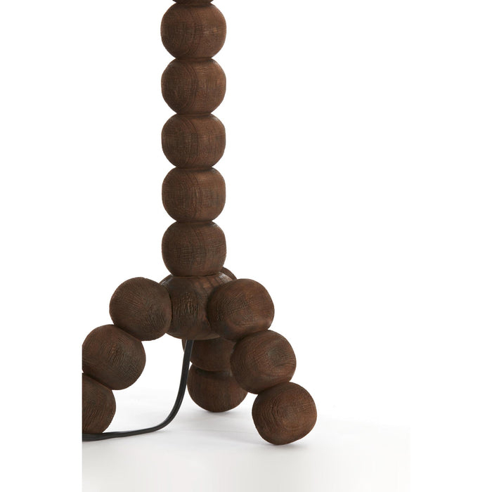 Light & Living Lampvoet Veglio - Donkerbruin - Ø20cm