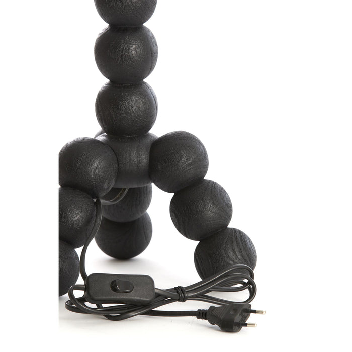 Light & Living Lampvoet Veglio - Mat Zwart - Ø20cm