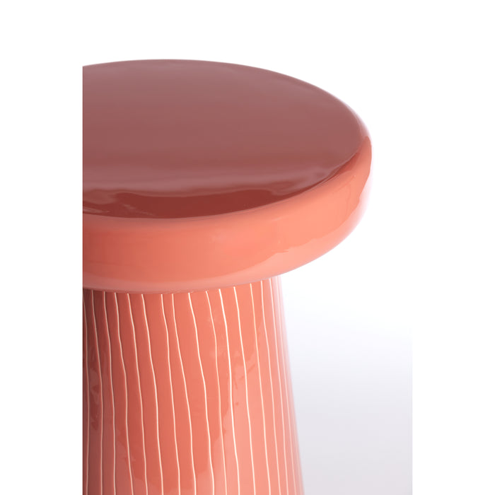 Light & Living Light&living Bijzettafel Ø41x51 cm NUNOA koraal