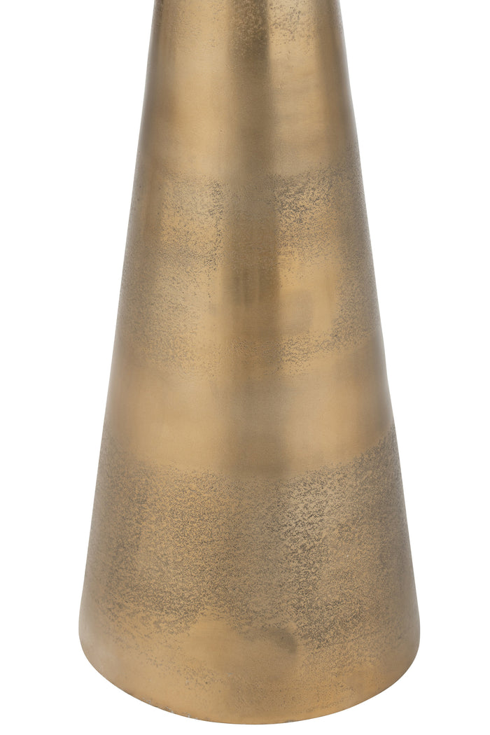 J-line - Tafel Tri Aluminium Goud - 33x33x64cm