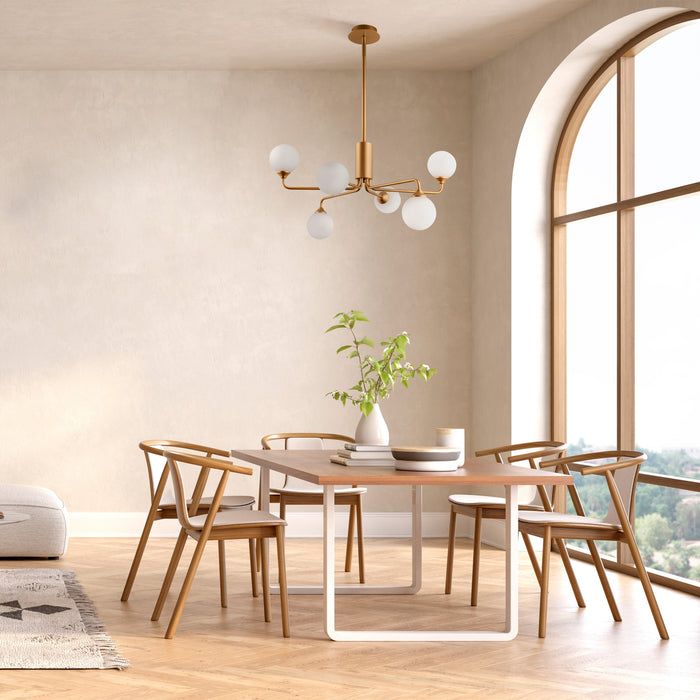 Maytoni - Kroonluchter Alexis - Mat goud - Ø65