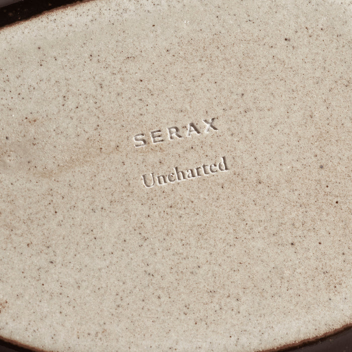 SERAX - Uncharted - Out of Lines Dinerbord - 2 st. - Zwart