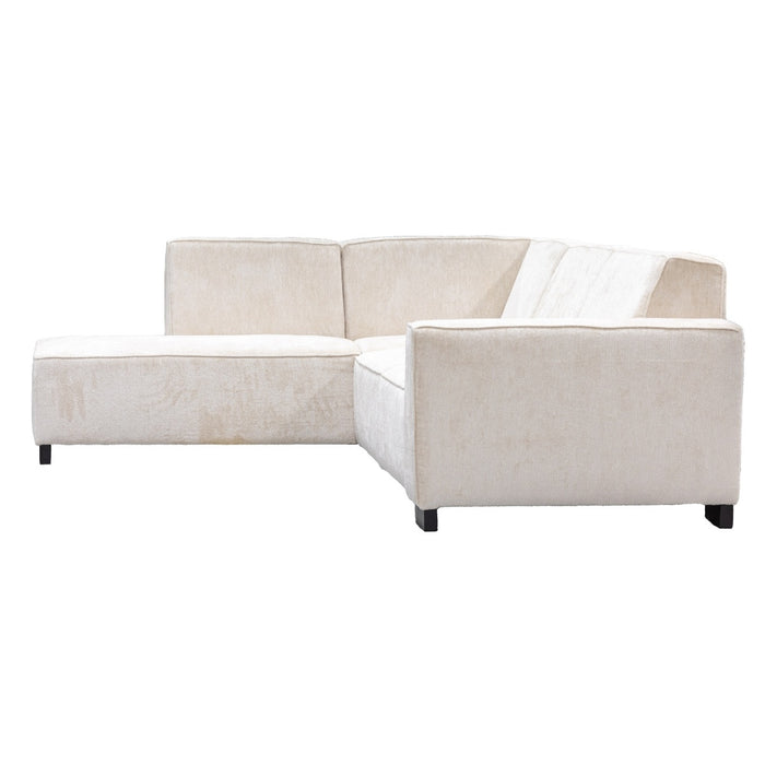 Giga Meubel - Hoekbank Beige - 3,5-Zits Links - 274x205x80cm - Napoli