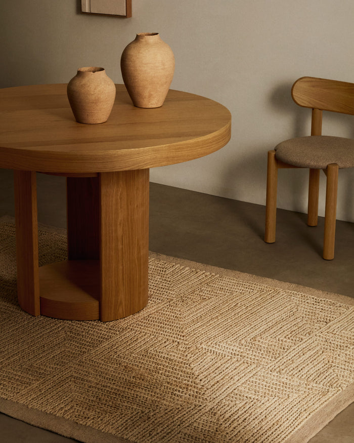 Kave Home - Uitschuifbare ronde tafel Artis van FSC 100% massief