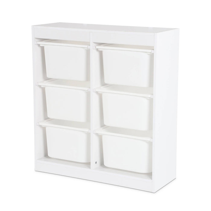 sweeek - Kinderopbergmeubel met 6 opbergbakken