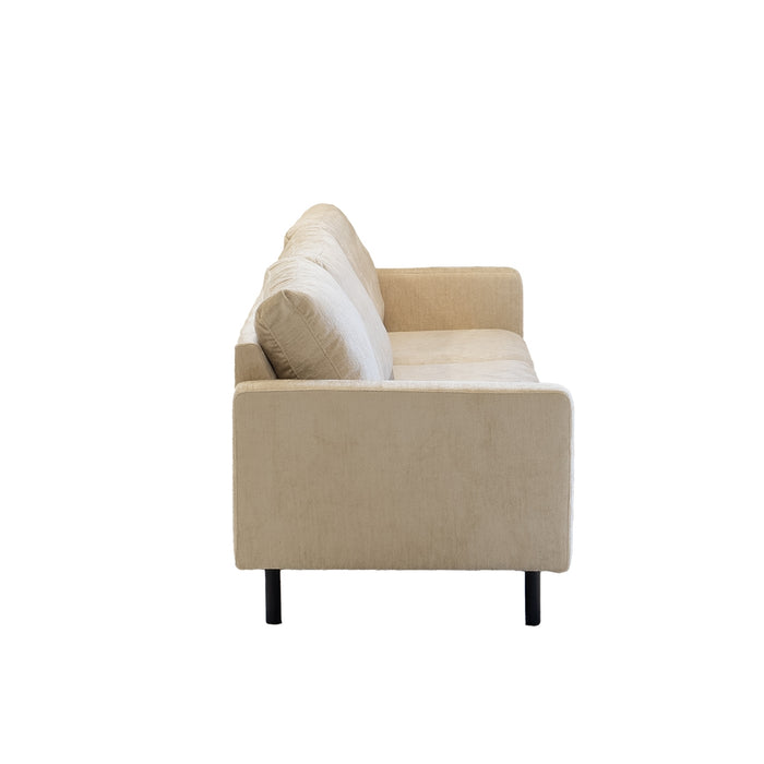 Giga Meubel - Bank Beige - 4-Zits - 280x84x90cm - Florence