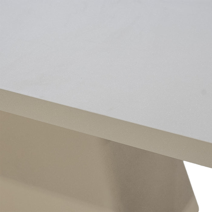 Giga Meubel - Eettafel Rechthoek 200cm - Beige Eco Composiet - Avia