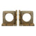 Dutchbone Satpura Boekensteun Marmer Bruin - Set van 2