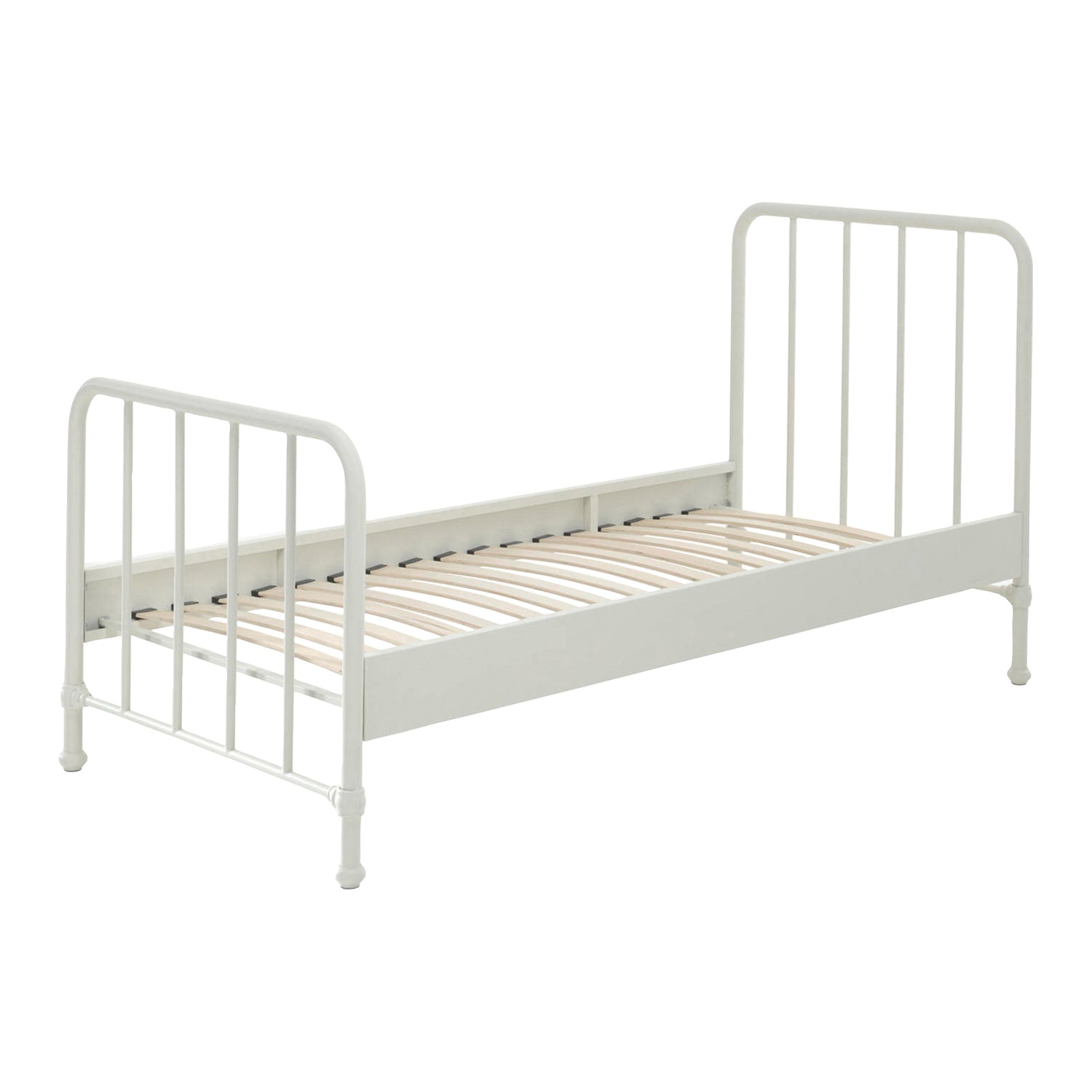 Vipack Bronxx Eenpersoonsbed 90 x 200 cm - Wit