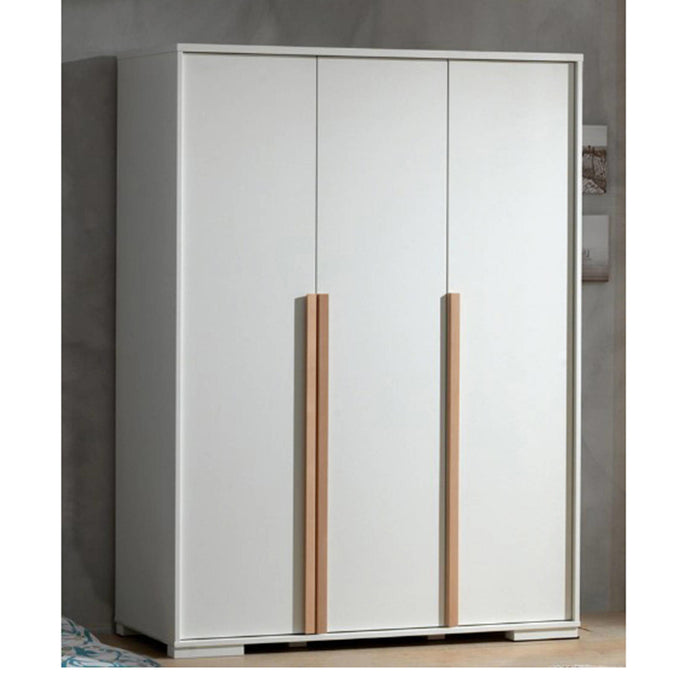 Vipack London Kledingkast 3-deurs - Wit