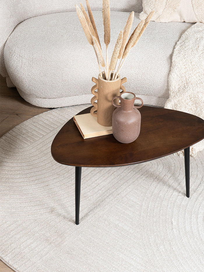 Veer Carpets - Vloerkleed Ella Beige Rond ø160 cm