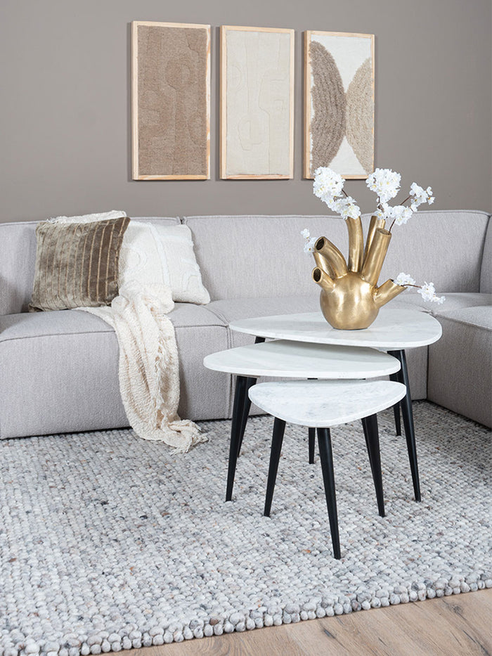 Veer Carpets - Vloerkleed Pool Grijs 420 - 160 x 230 cm