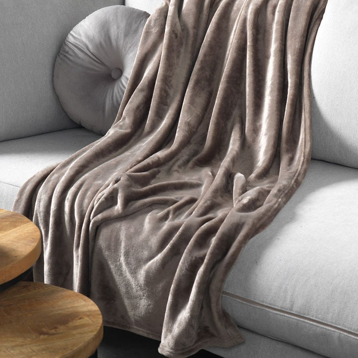 Dutch Decor plaid SIDNEY - 140x180 cm Driftwood