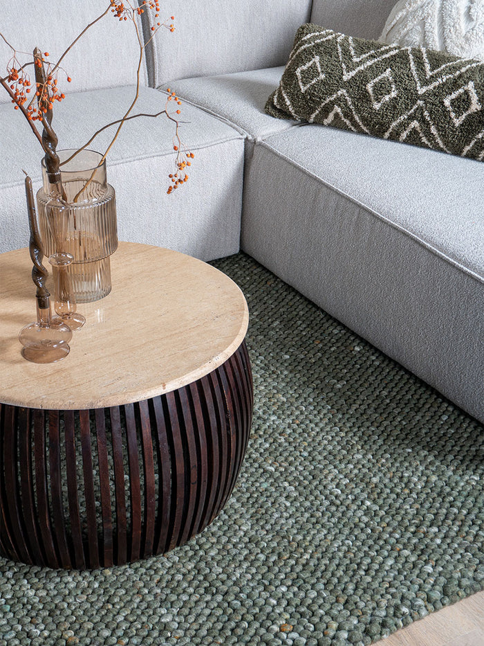 Veer Carpets - Vloerkleed Pool Donker Groen 434 - 200 x 280 cm