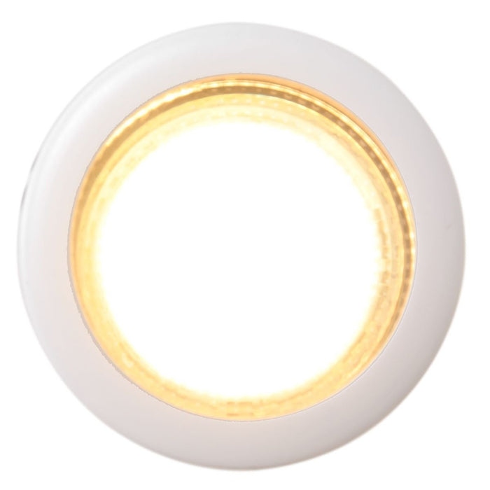 Mexlite - wandlamp - Upround - wit - metaal staal - bedlampje - GU10