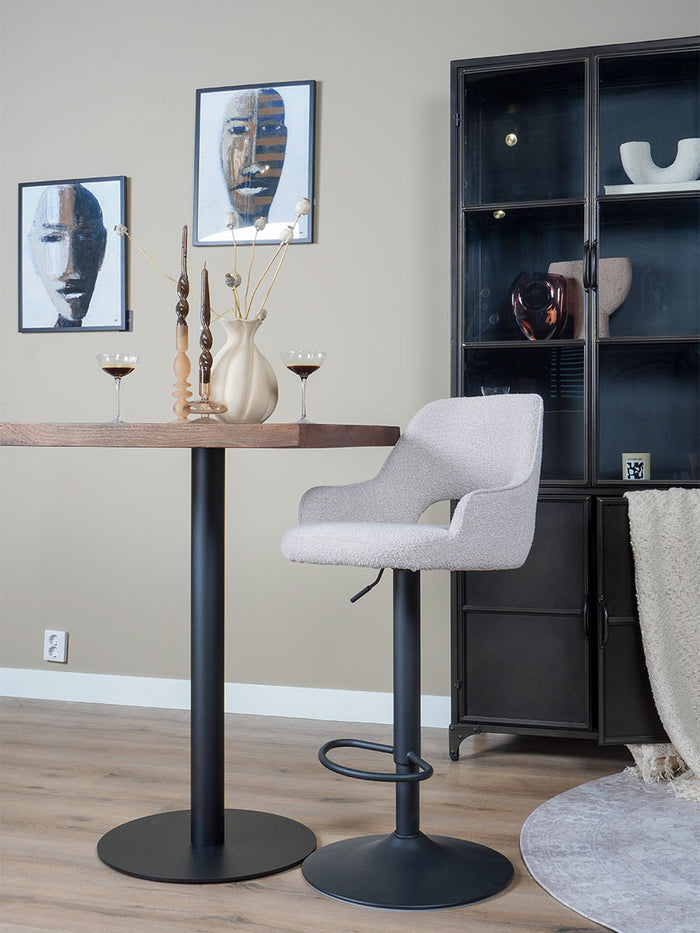 Home67 - Bartafel Espresso Mangohout - 70 cm