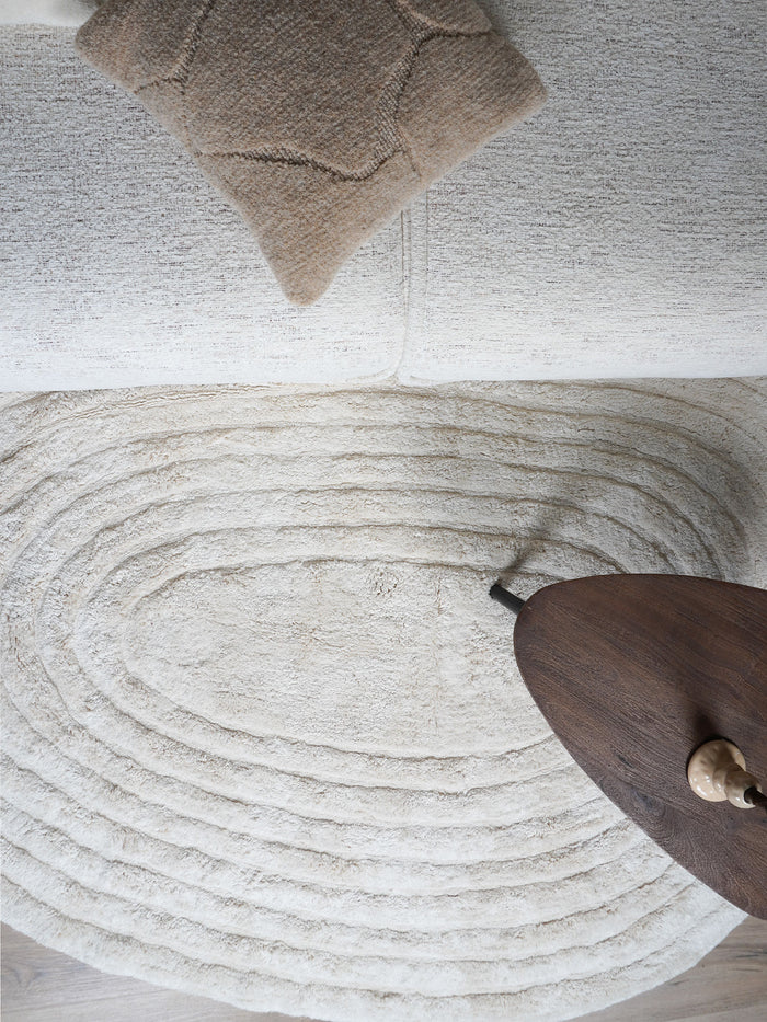 Veer Carpets - Wasbaar Vloerkleed Oliver - Natural 140 x 200 cm