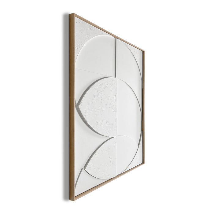 Reinders - Compass - Reliëf Art Schilderij - 70 x 50 cm