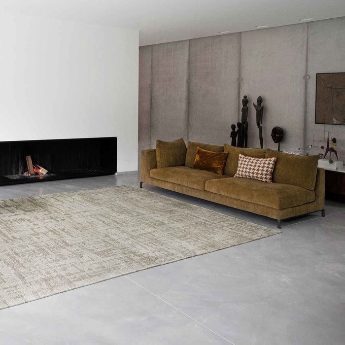 Louis de Poortere Structures Vloerkleed 280 x 390 cm - Dry Beige