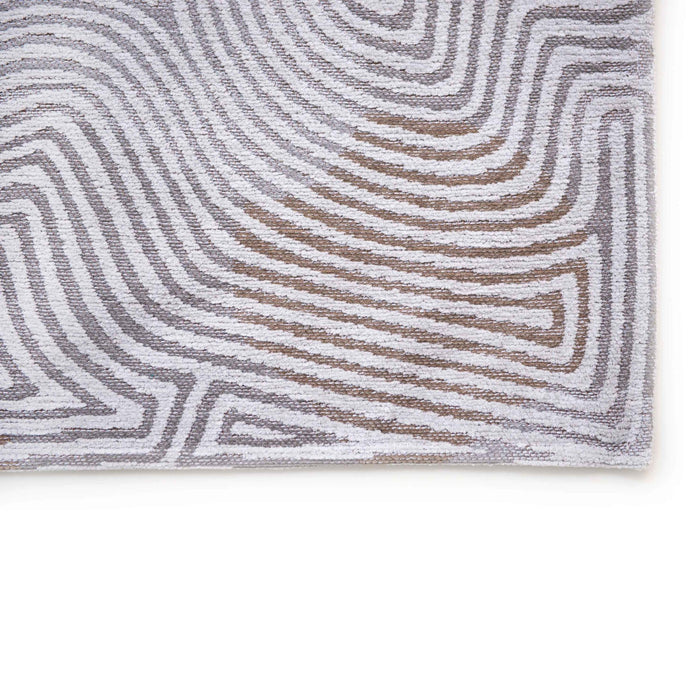 Louis de Poortere Coral Meditation Vloerkleed 80 x 150 cm - Oyster White