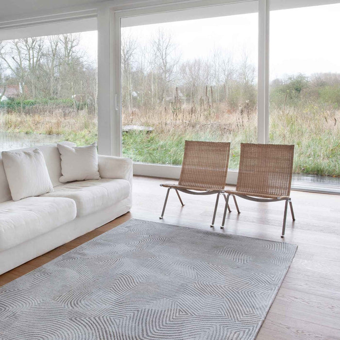 Louis de Poortere Coral Meditation Vloerkleed 170 x 240 cm - Oyster White