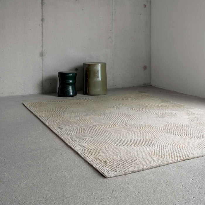 Louis de Poortere Coral Meditation Vloerkleed 170 x 240 cm - Shell Beige