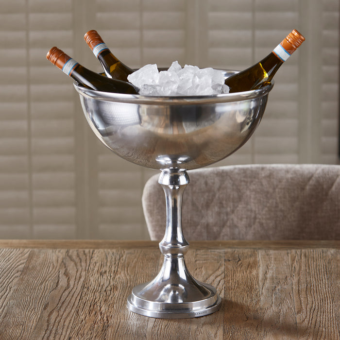 Riviera Maison Wijnkoeler Zilver - Saint-Barnabé - Aluminium - 12 L