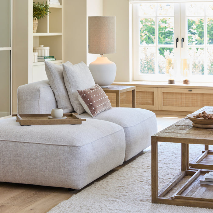 Riviera Maison Kop en Schotel Beige - Clement - Aardewerk - 370 ml