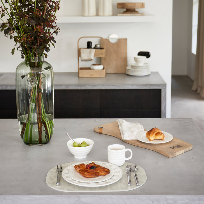 Riviera Maison Schaaltje Wit|Beige - Claymont - Porselein (ØxH) 14x7.5