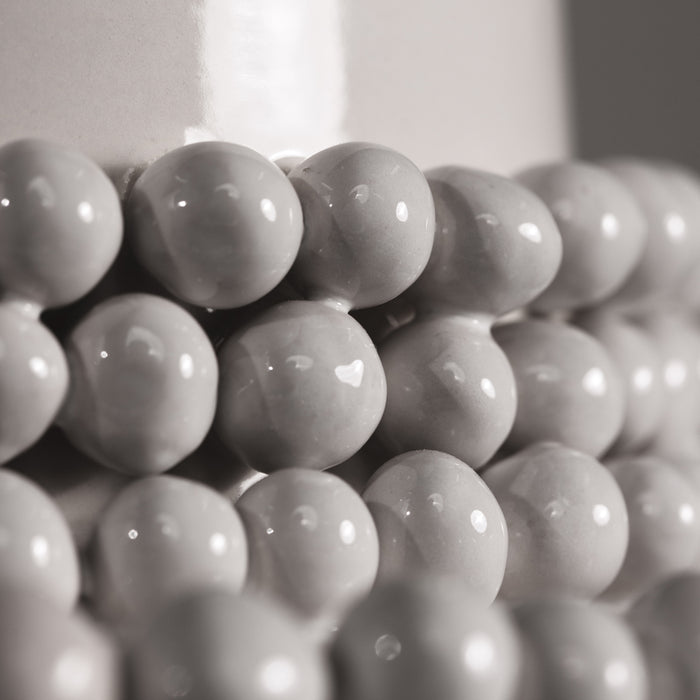 Riviera Maison Vaas Wit - Precious Pearl - Keramiek (ØxH) 34x32