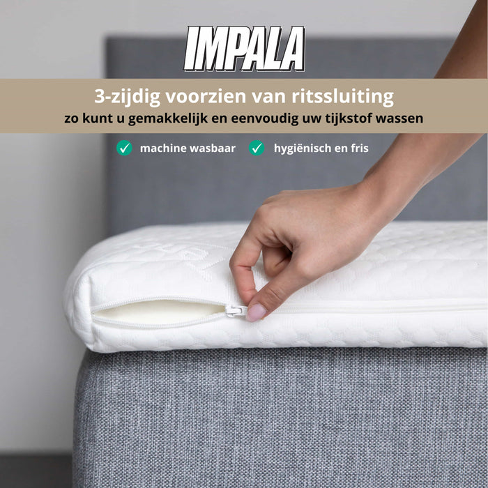 Impala - Ondersteunend Latex Topmatras - 90x200cm